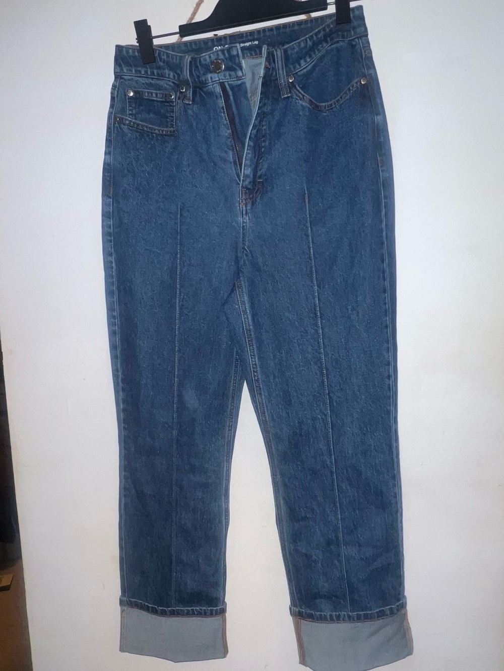 Classic High-Rise Blue Denim Women’s Jeans